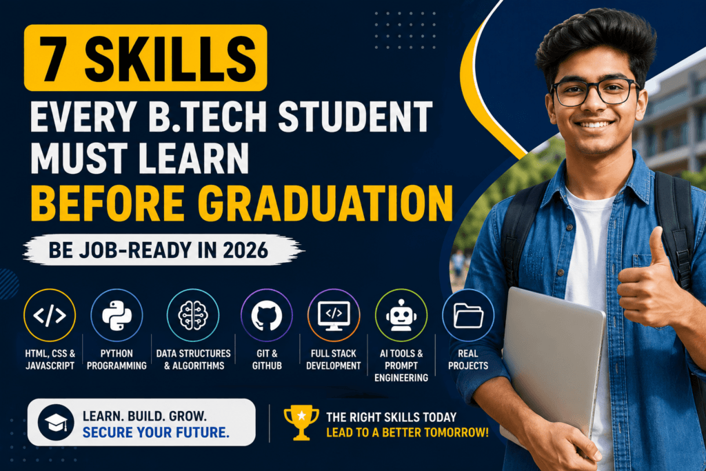 skills every btech student must learn